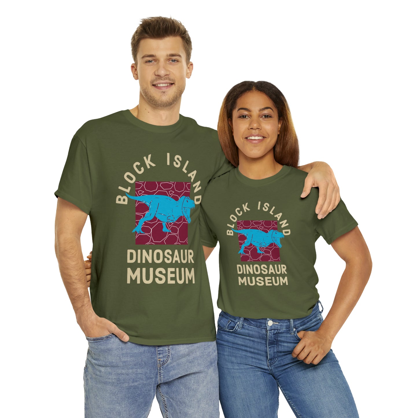 Block Island Dinosaur Museum Tee