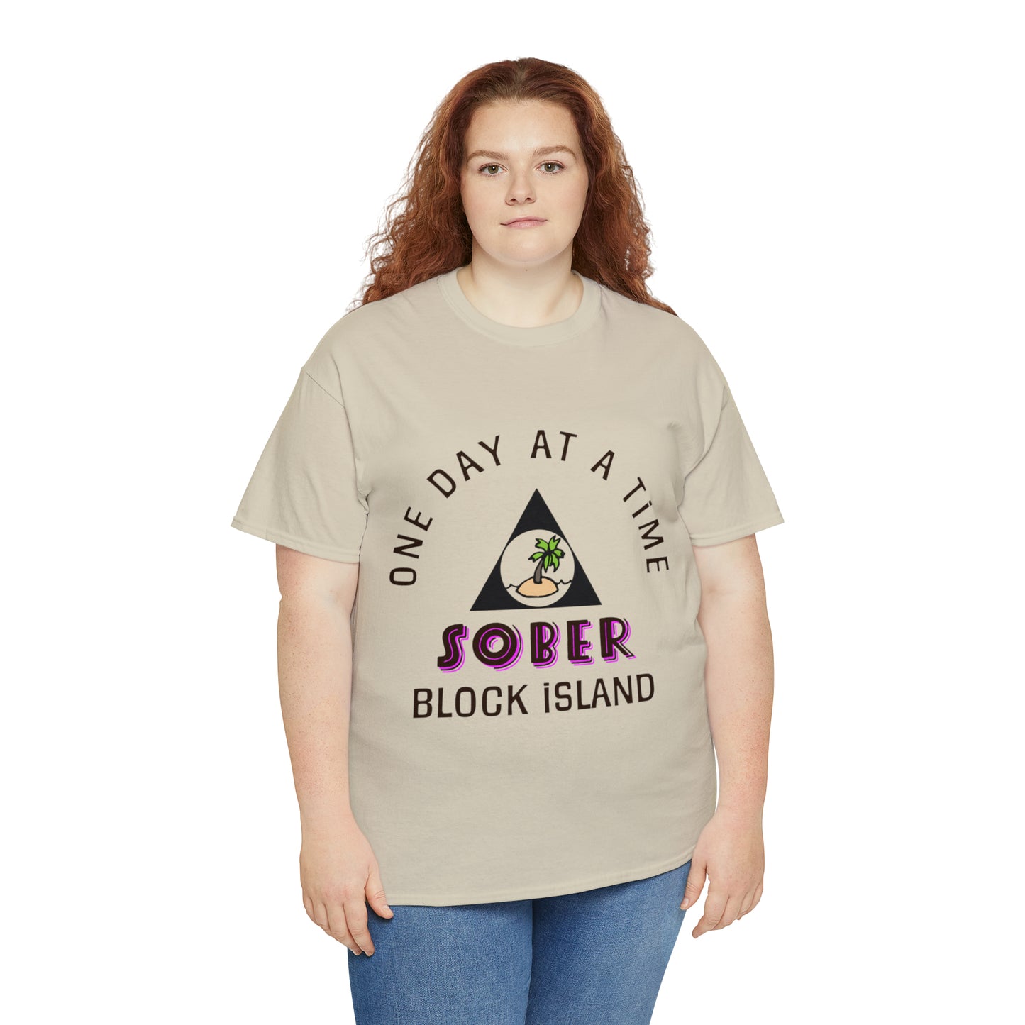 Sober Block Island Tee