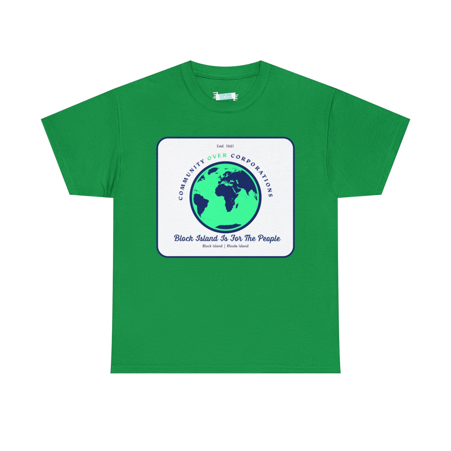 Community Over Corporations Tee