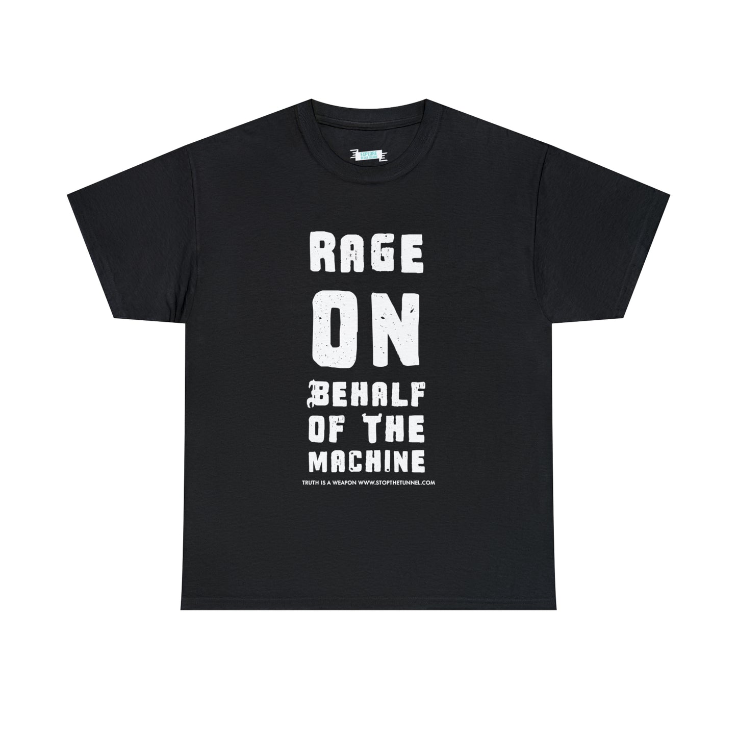 Rage On Behalf Of The Machine Tee