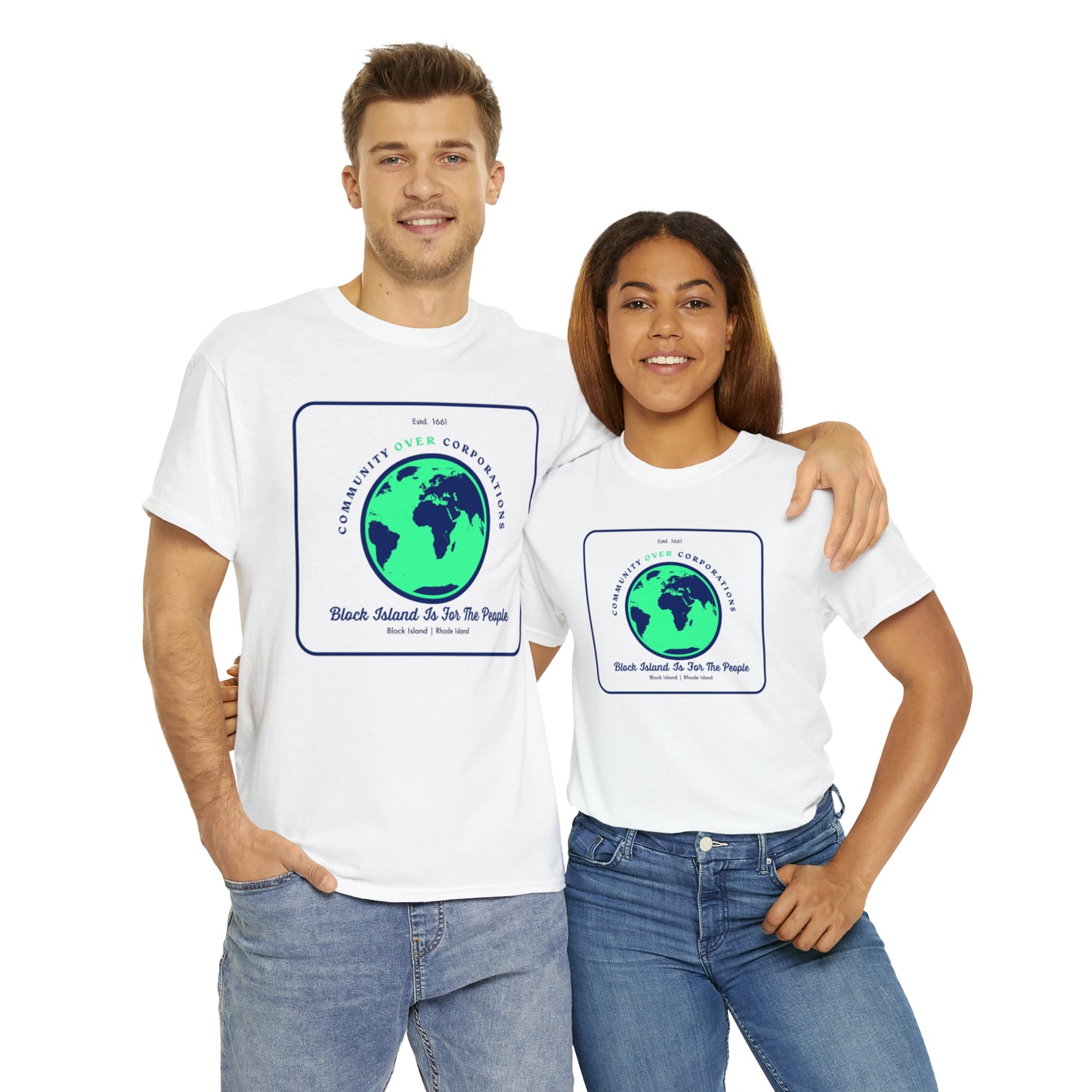 Community Over Corporations Tee