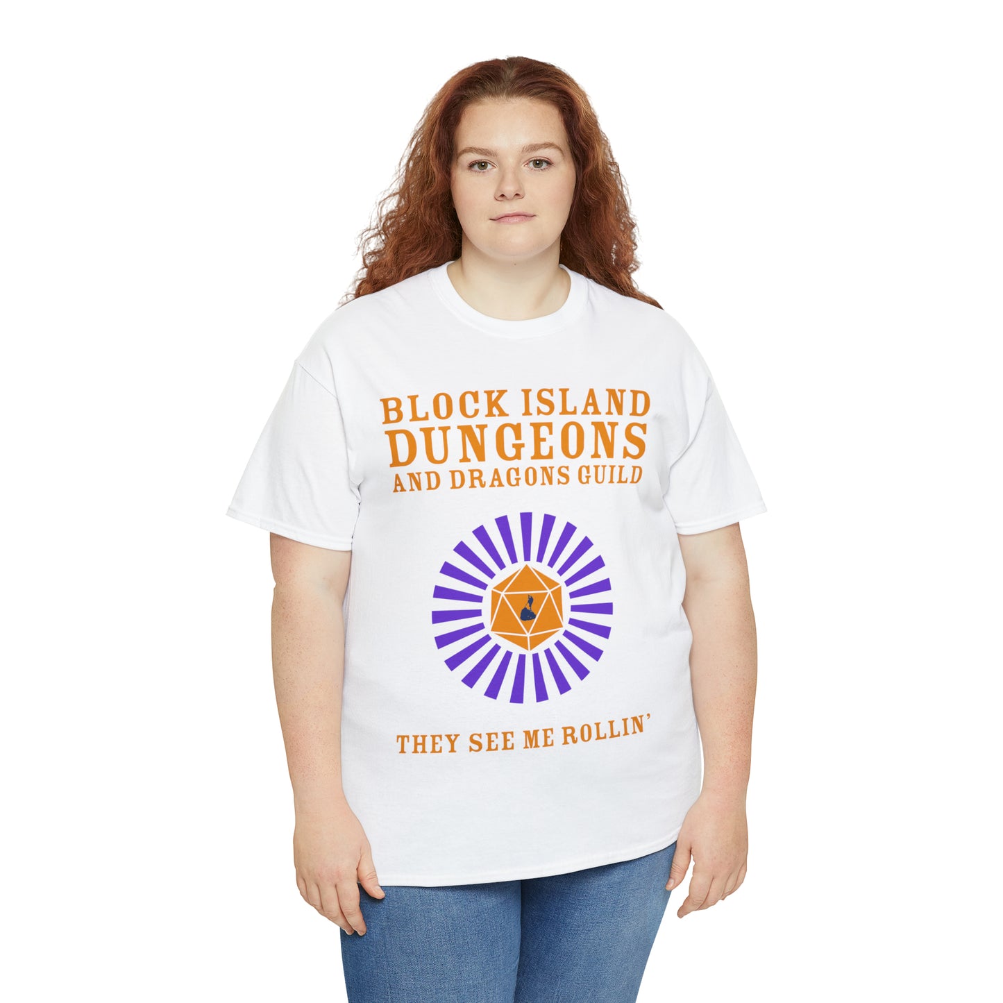 Block Island Dungeons and Dragons Guild Tee