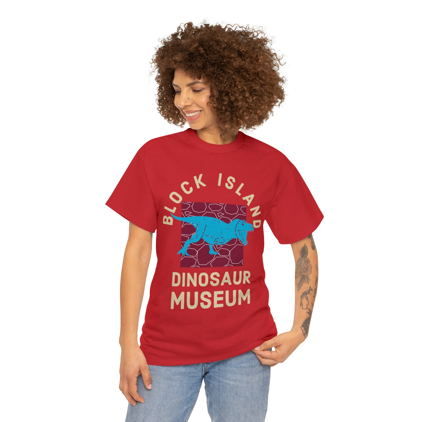 Block Island Dinosaur Museum Tee