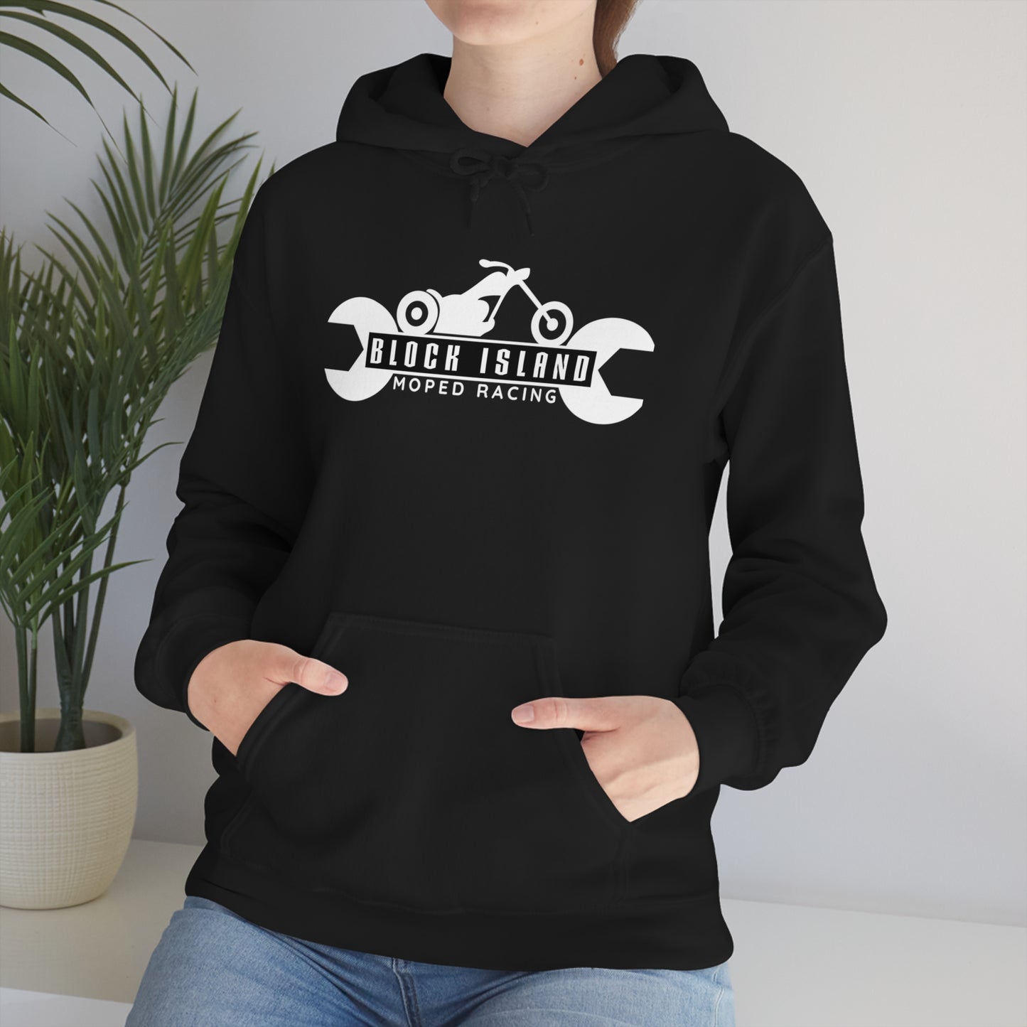 Block Island Moped Racing Hoodie