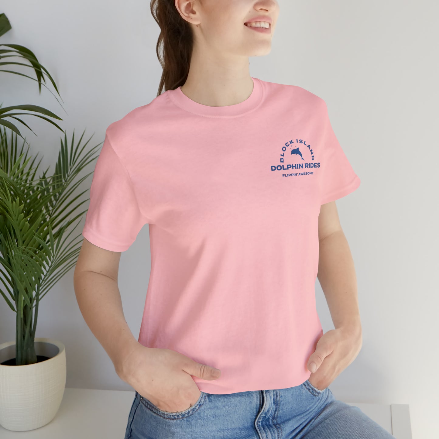 Block Island Dolphin Rides Tee