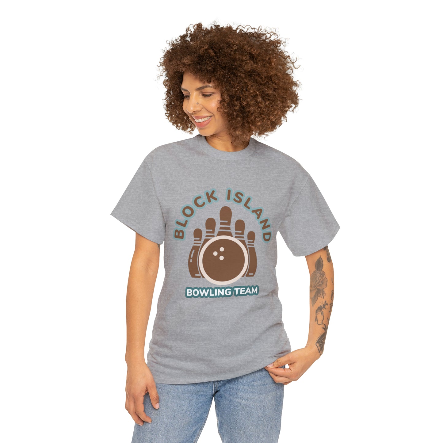Block Island Bowling Team Tee