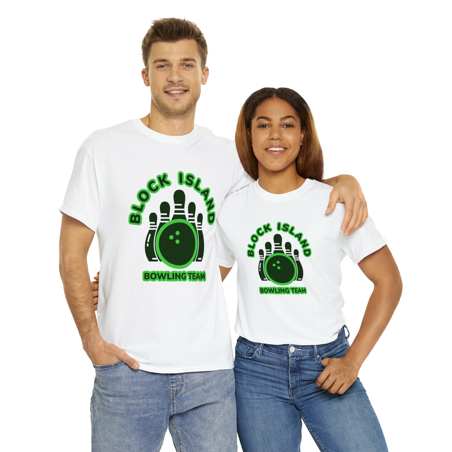 Block Island Bowling Team Tee
