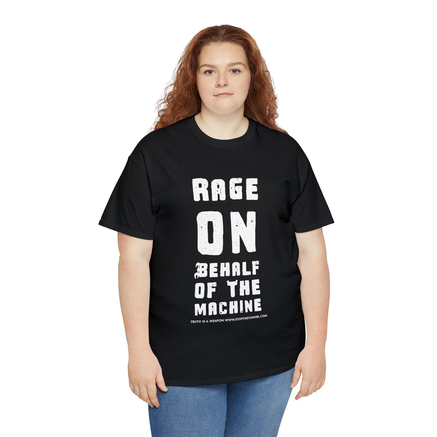 Rage On Behalf Of The Machine Tee