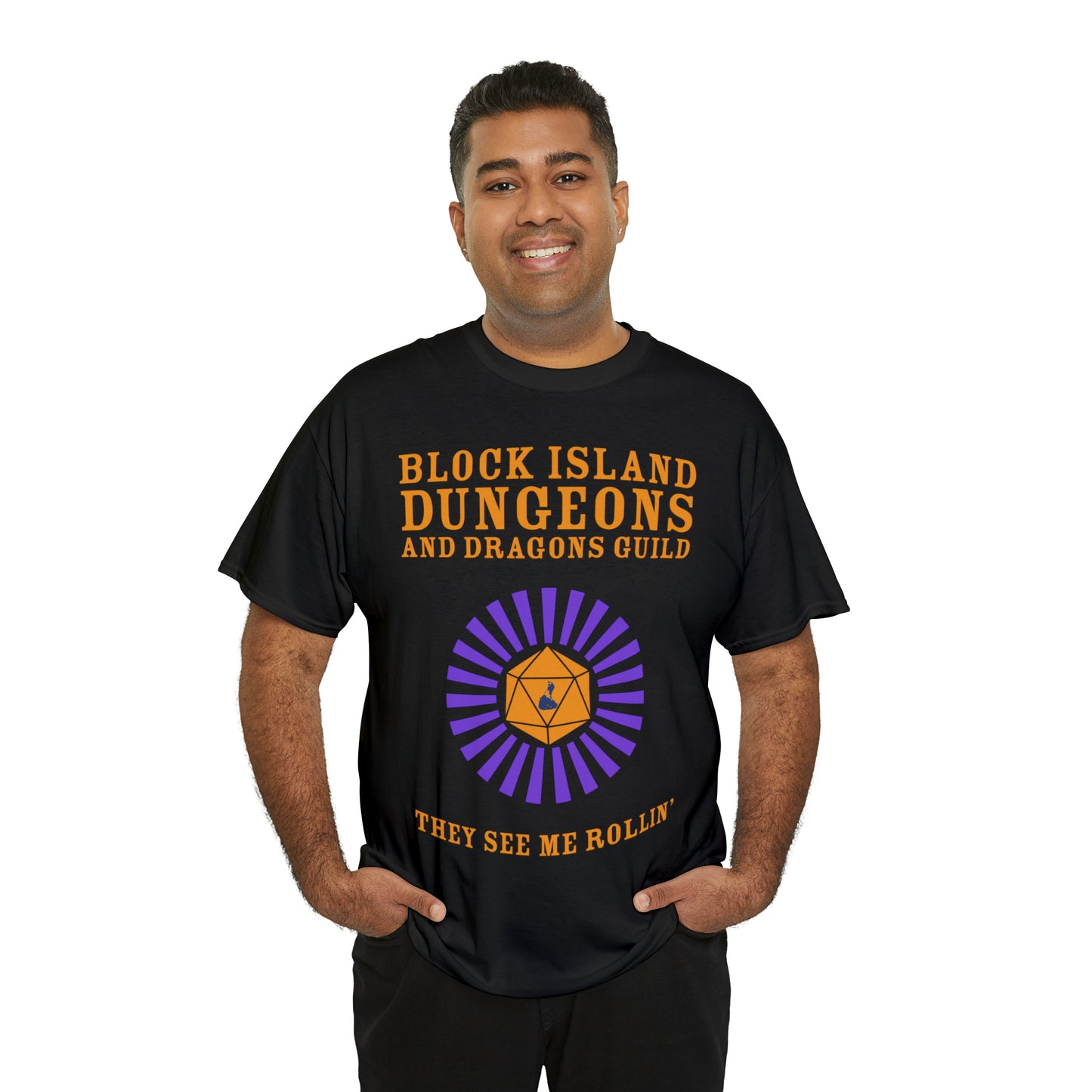 Block Island Dungeons and Dragons Guild Tee