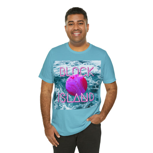 Block Island Vaporwave Tee