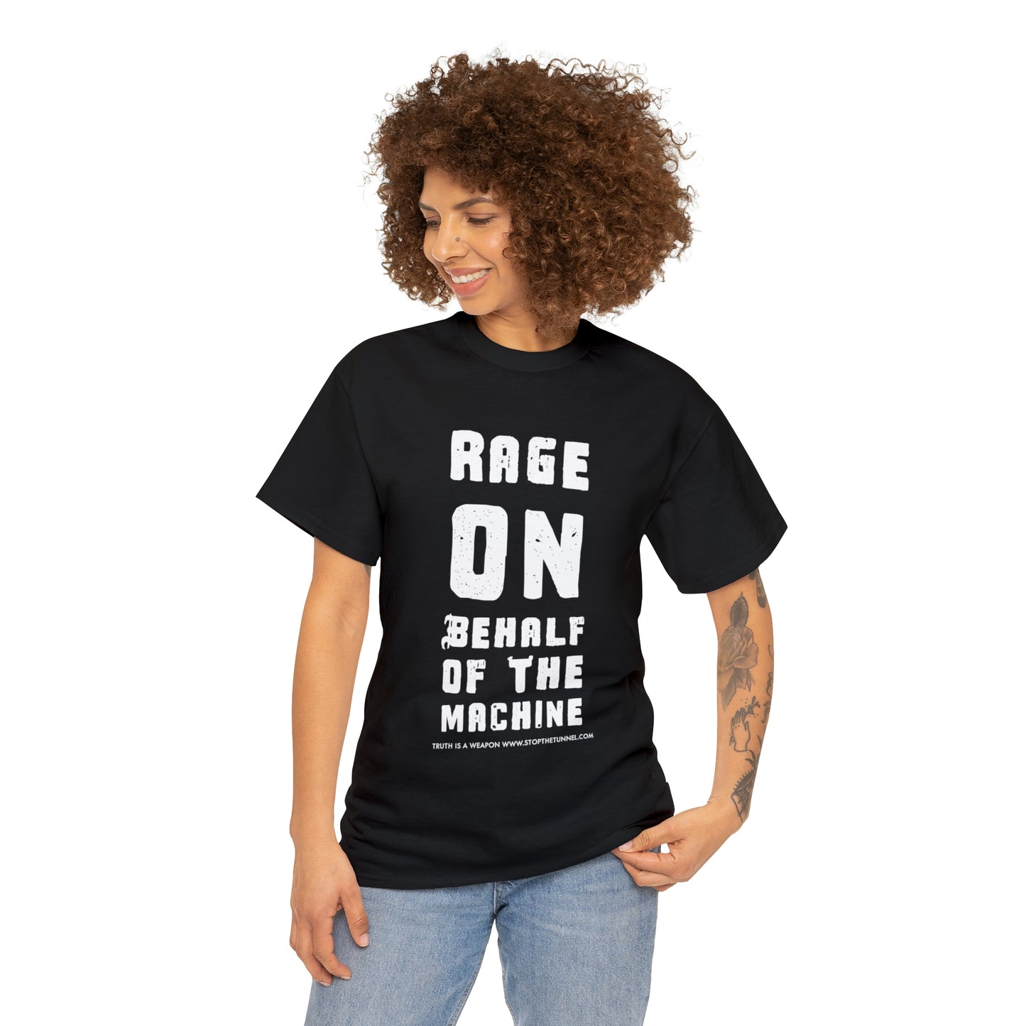 Rage On Behalf Of The Machine Tee