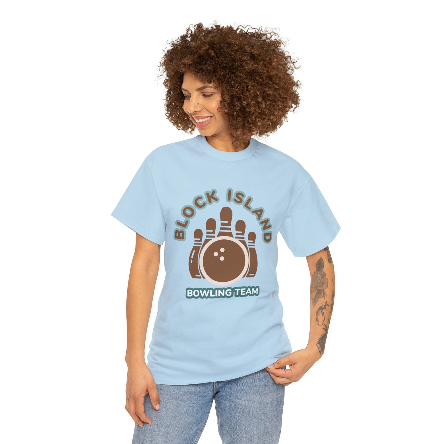 Block Island Bowling Team Tee