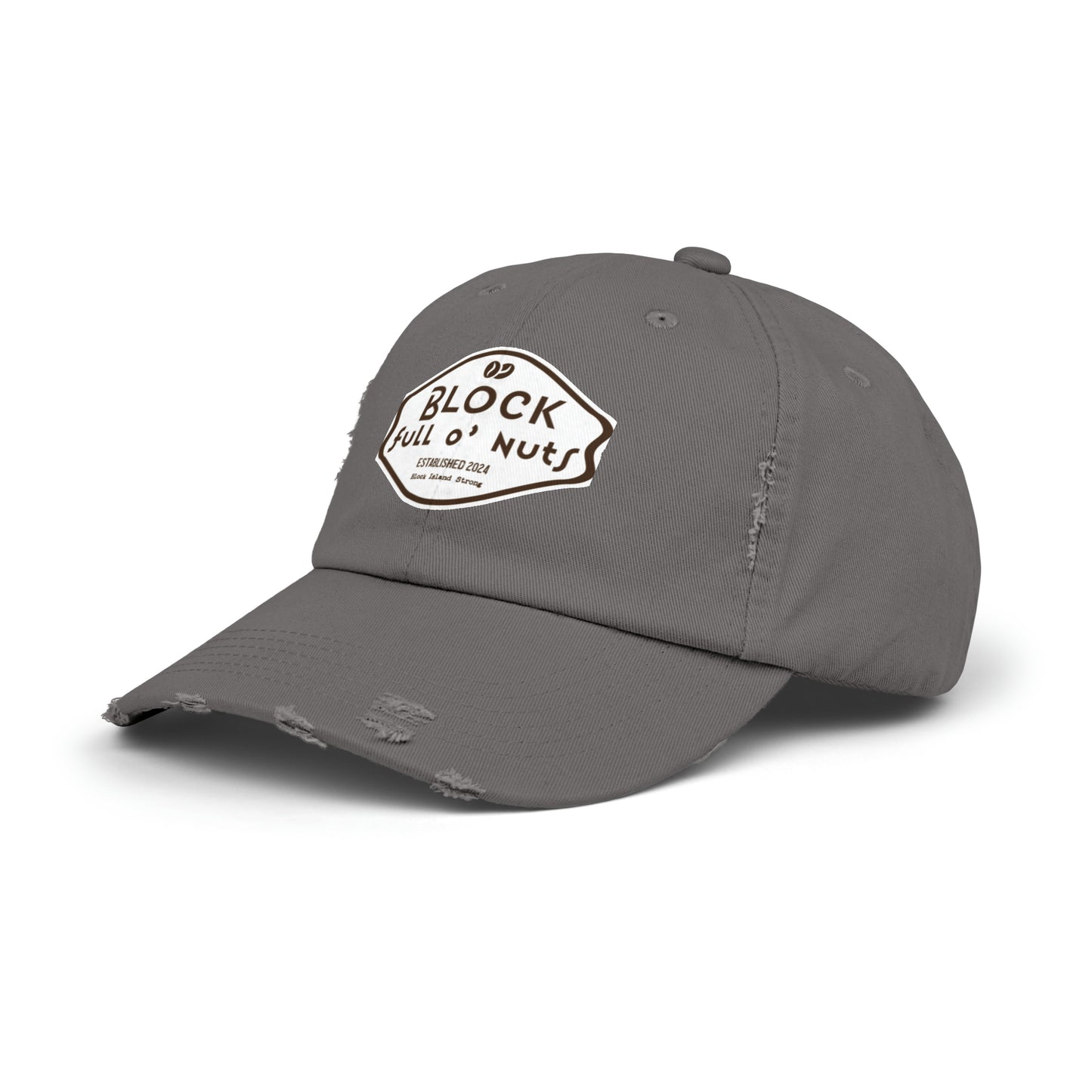 Block Full o’ Nuts Distressed Cap