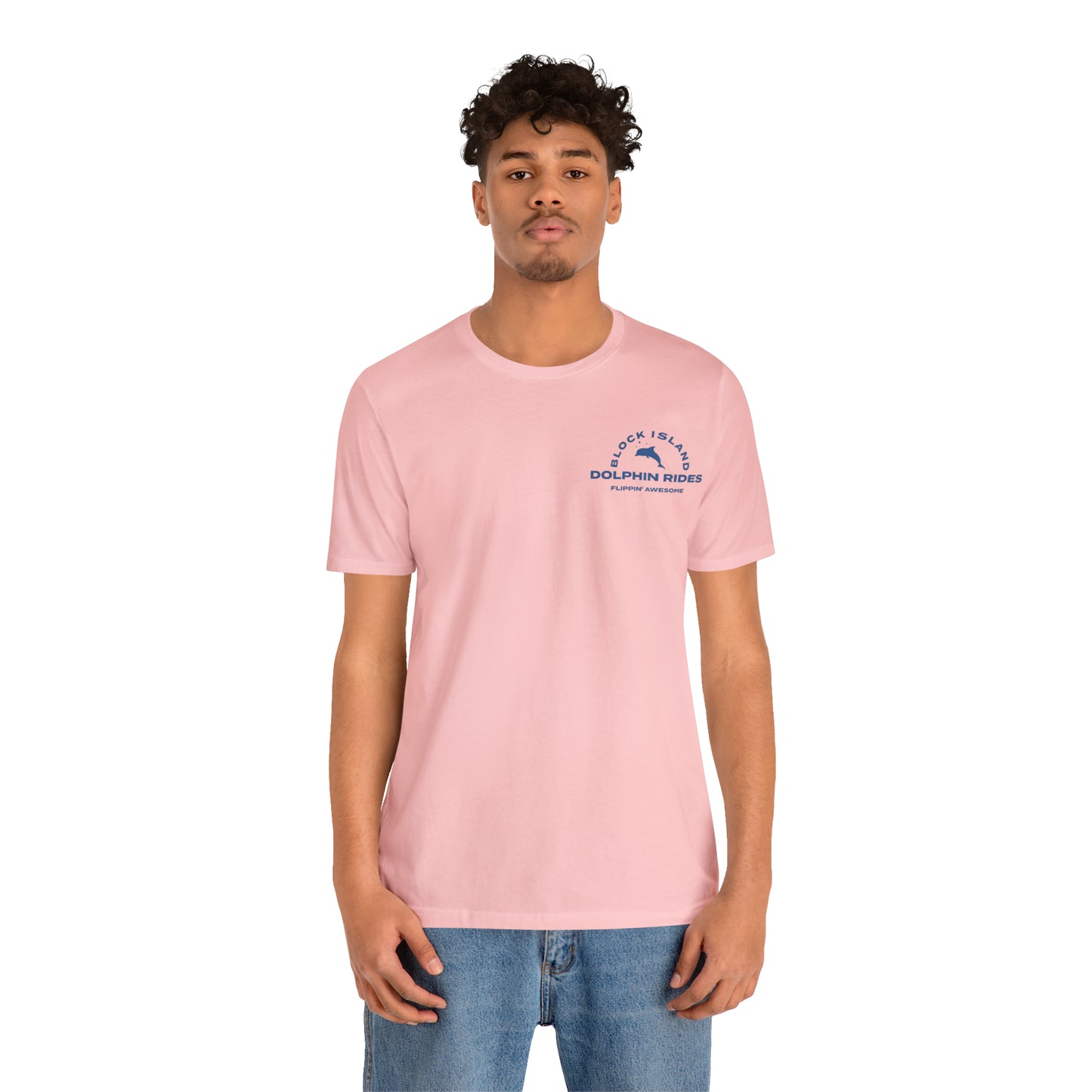 Block Island Dolphin Rides Tee