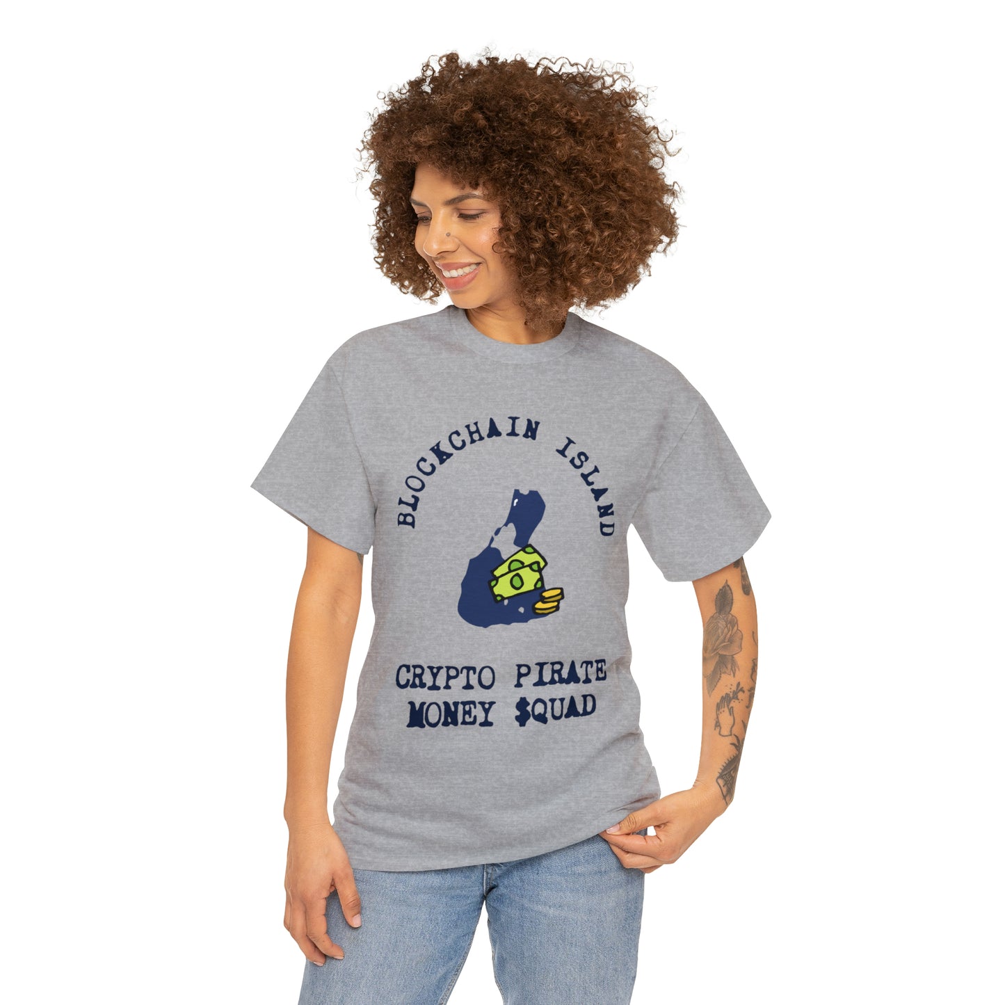 Blockchain Island Tee