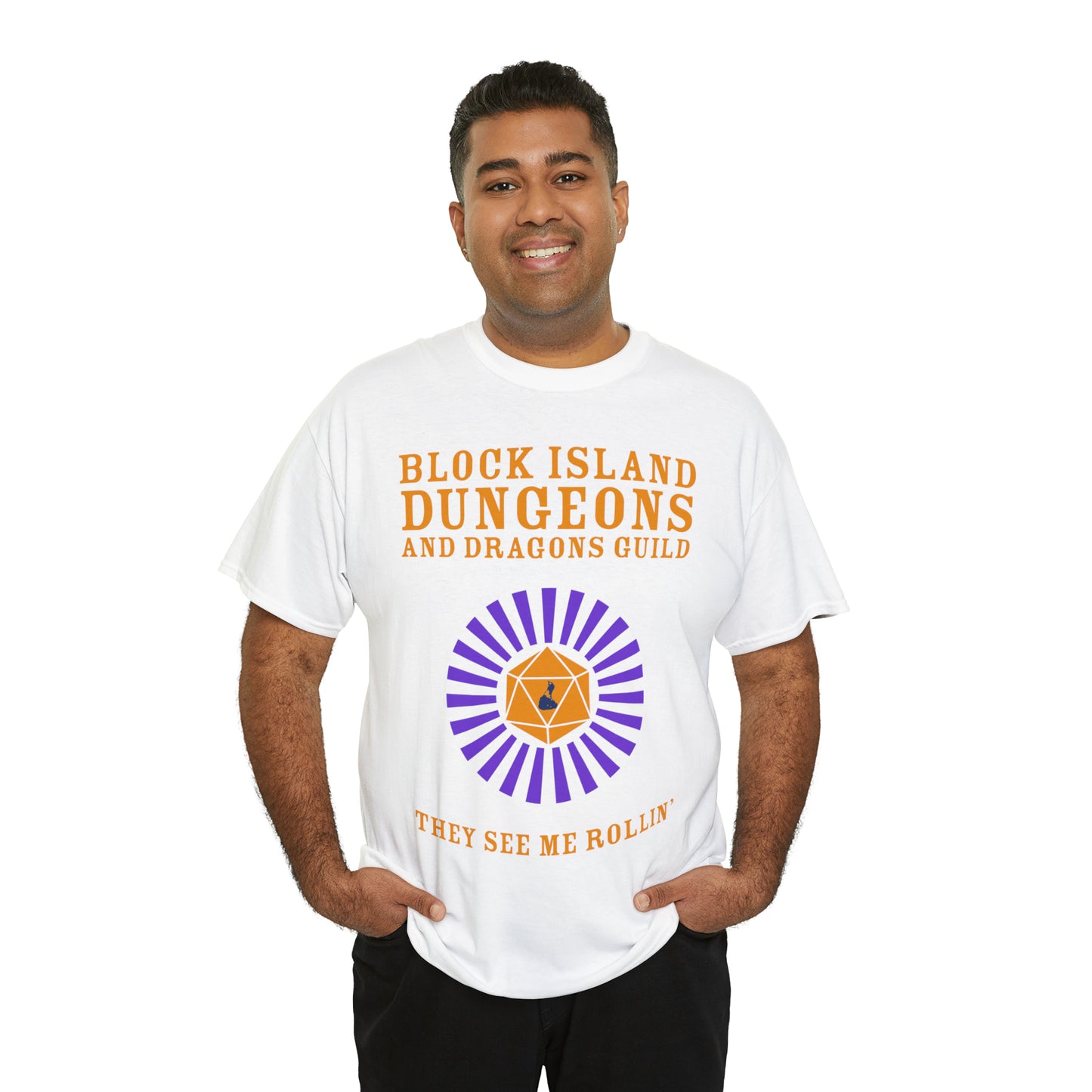 Block Island Dungeons and Dragons Guild Tee
