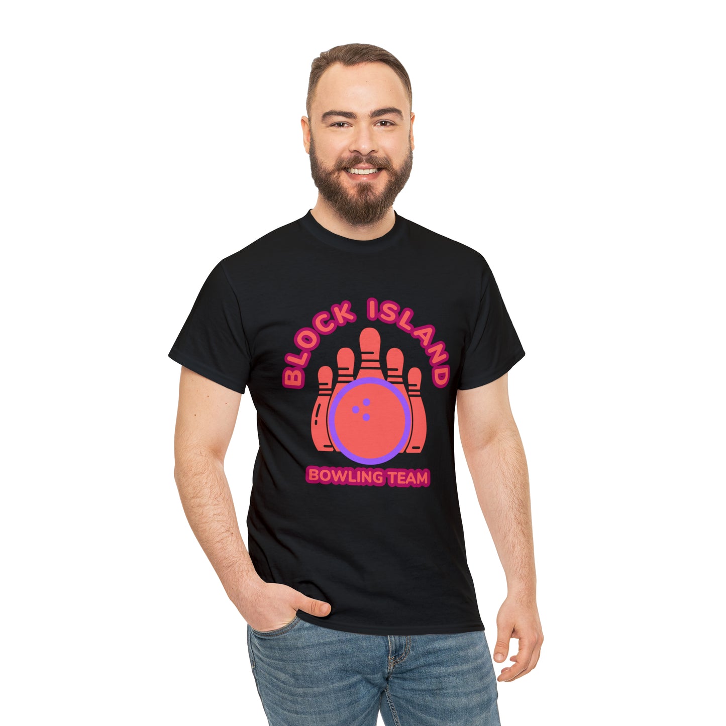 Block Island Bowling Team Tee