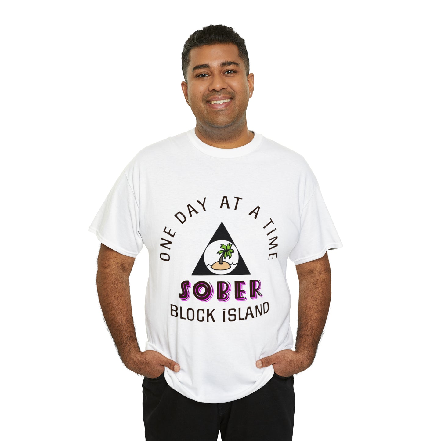 Sober Block Island Tee