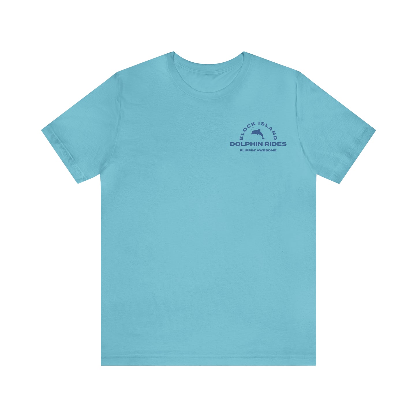 Block Island Dolphin Rides Tee