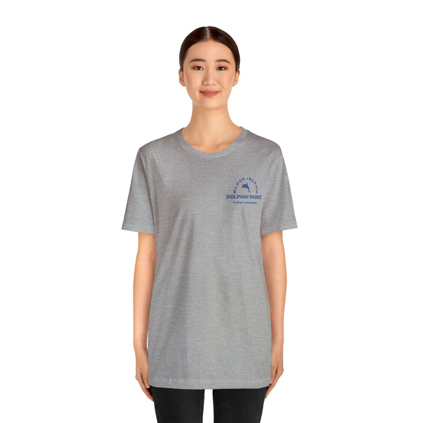 Block Island Dolphin Rides Tee