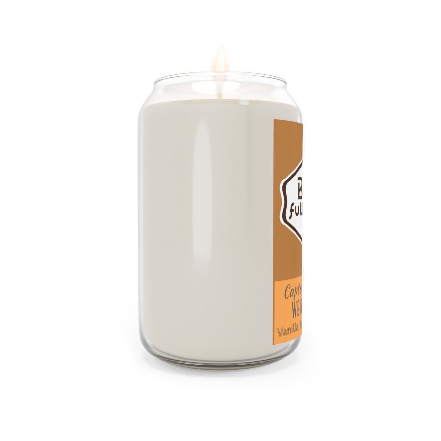 Block Full o’ Nuts Captain Blackbeard’s Wench Vanilla Scented Candle, 13.75oz