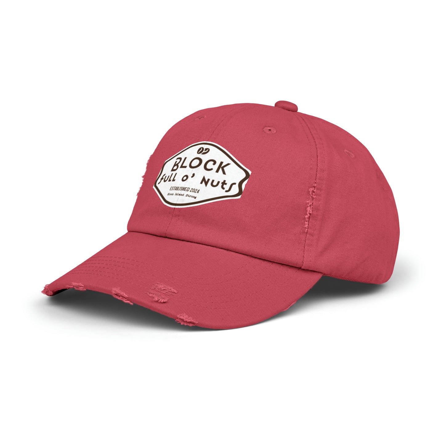 Block Full o’ Nuts Distressed Cap