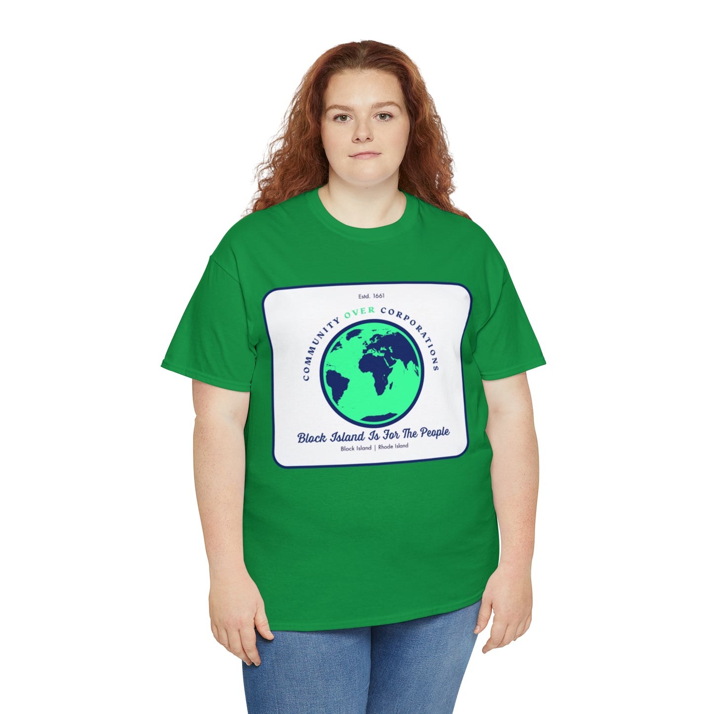 Community Over Corporations Tee