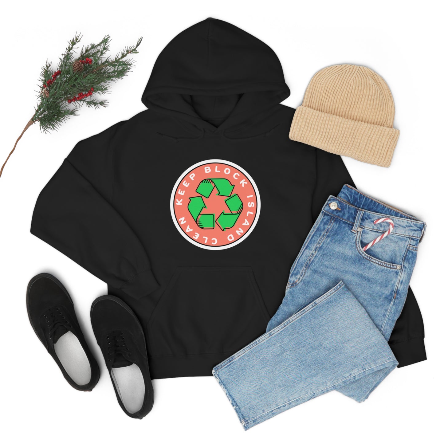 Keep Block Island Clean Hoodie