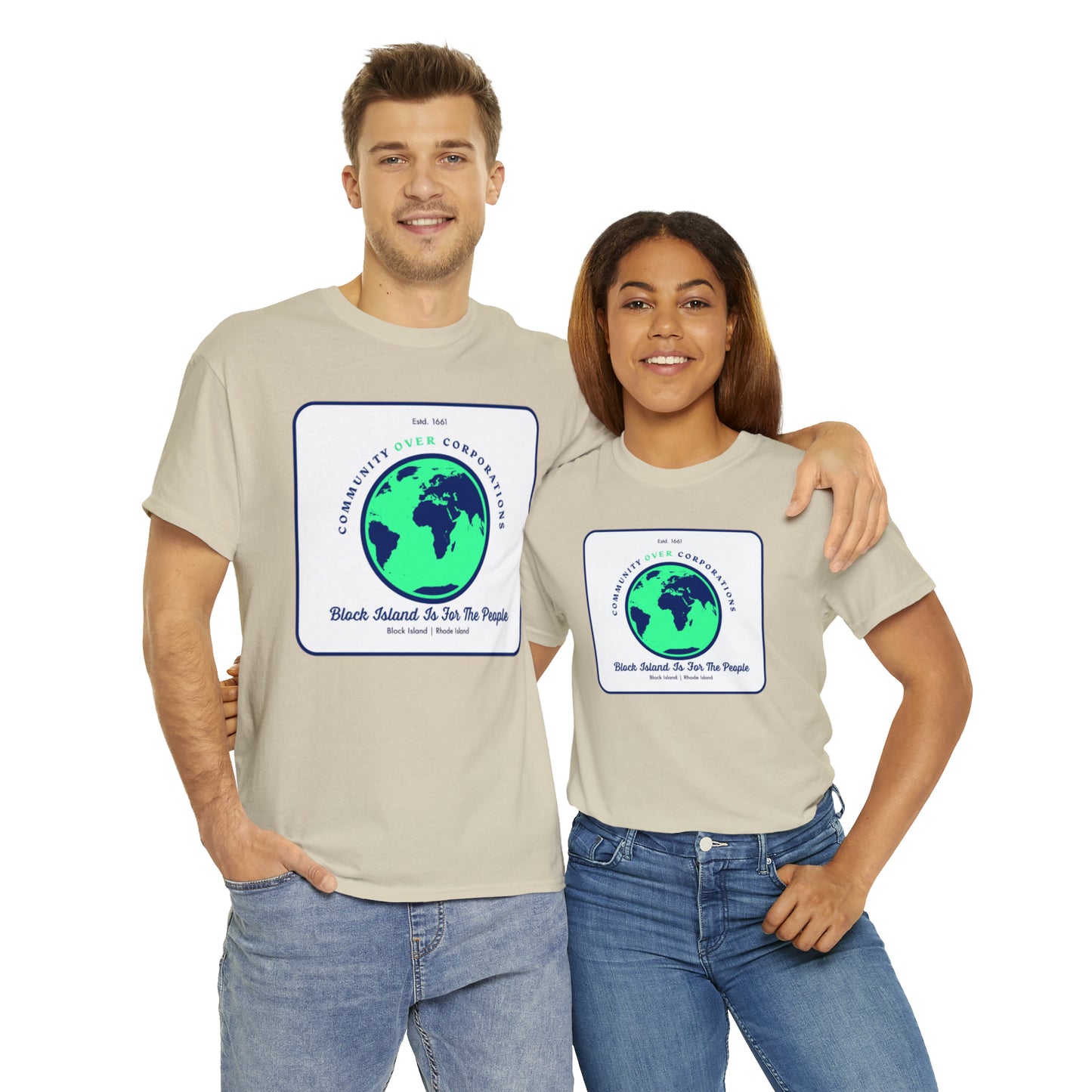 Community Over Corporations Tee