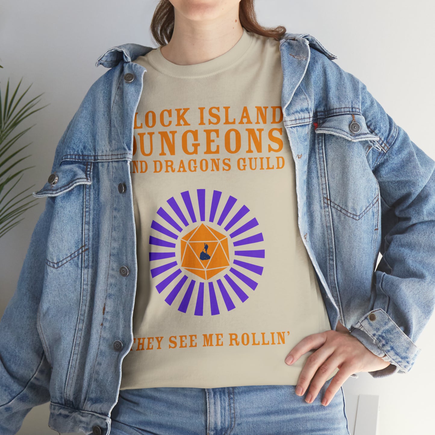 Block Island Dungeons and Dragons Guild Tee