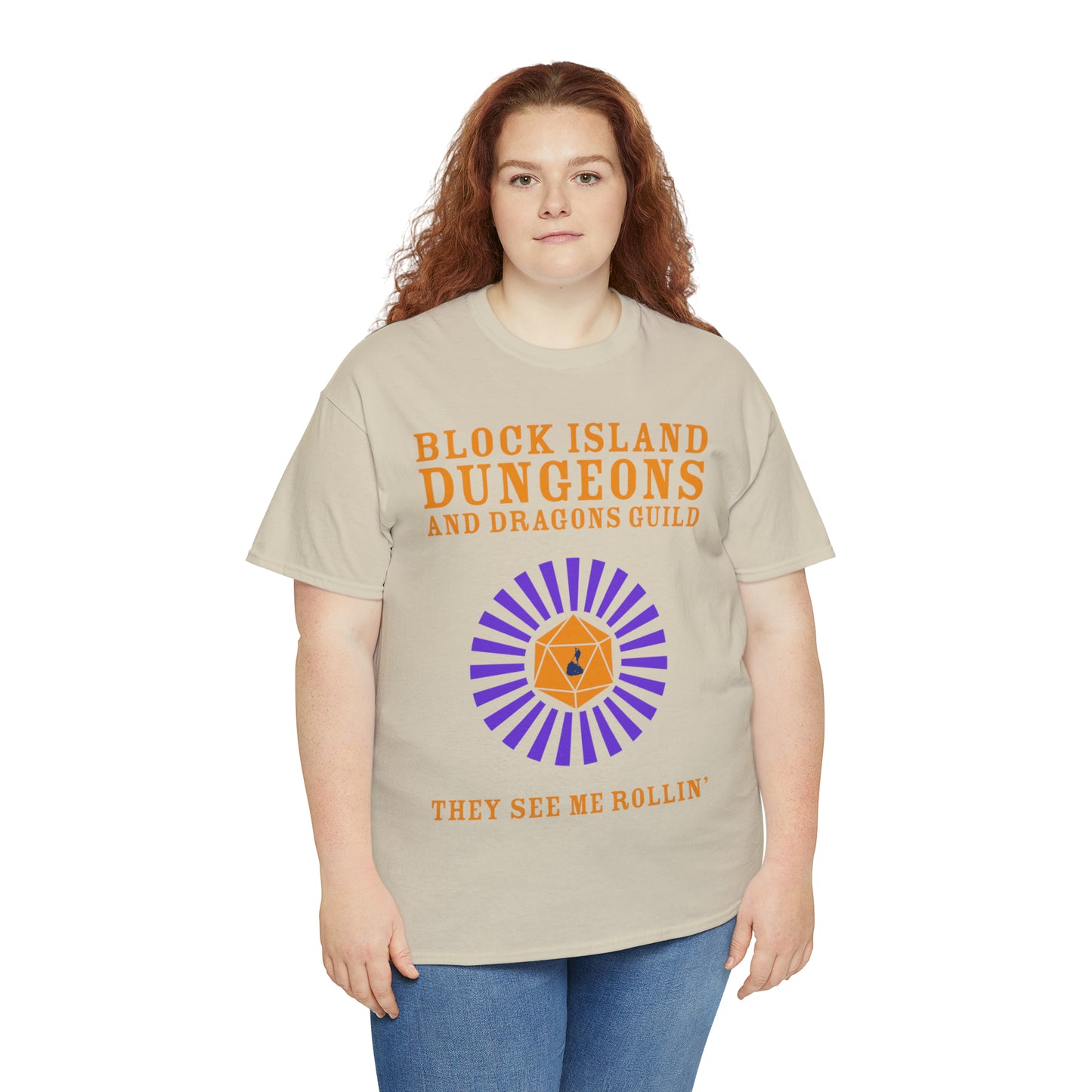 Block Island Dungeons and Dragons Guild Tee