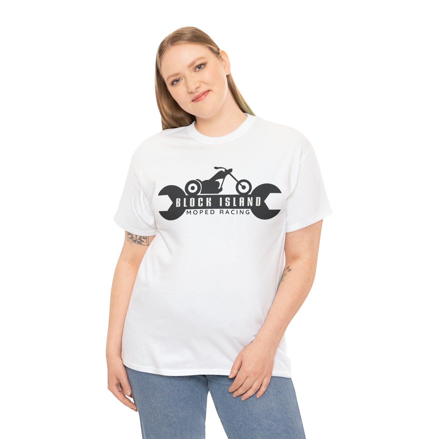 Block Island Moped Racing Tee