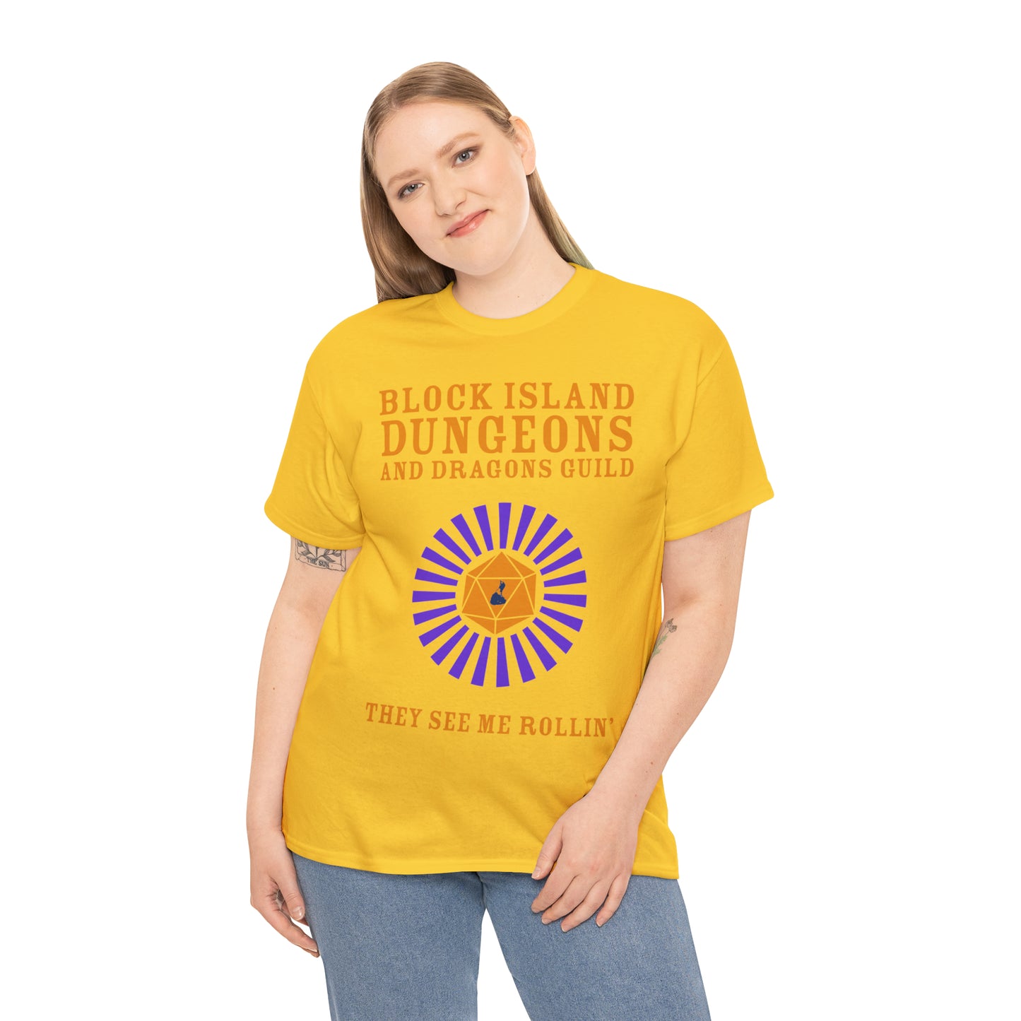 Block Island Dungeons and Dragons Guild Tee