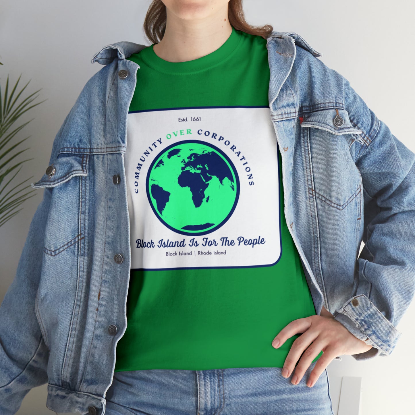 Community Over Corporations Tee