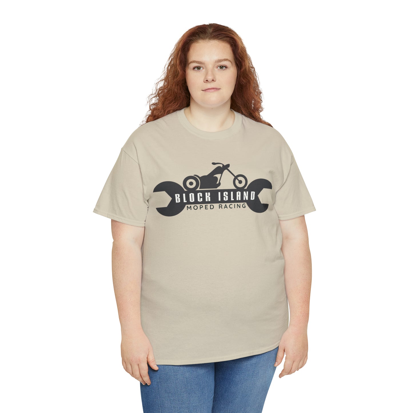 Block Island Moped Racing Tee