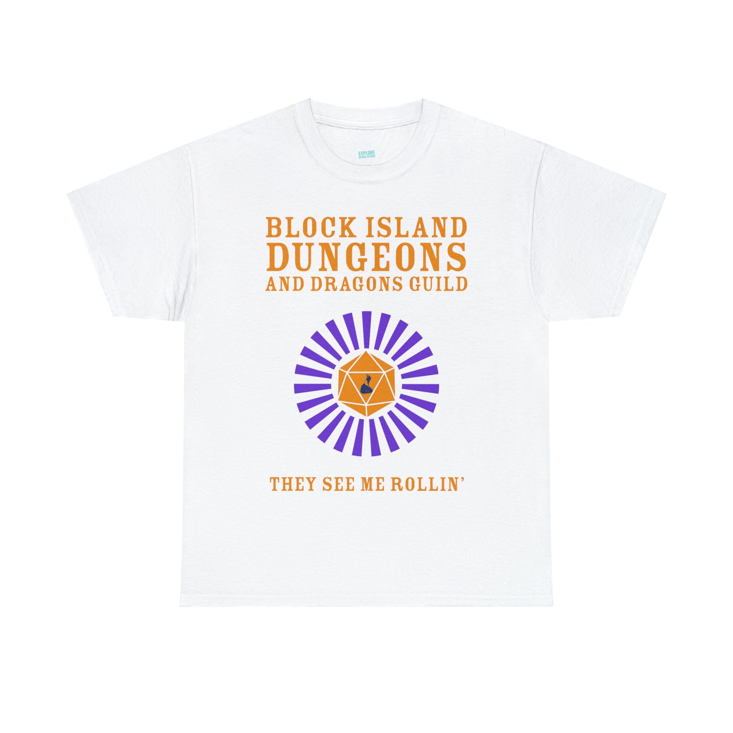 Block Island Dungeons and Dragons Guild Tee