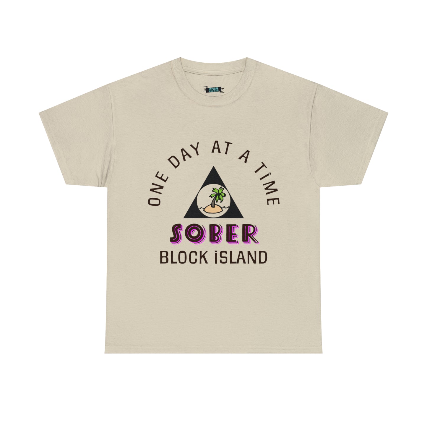 Sober Block Island Tee