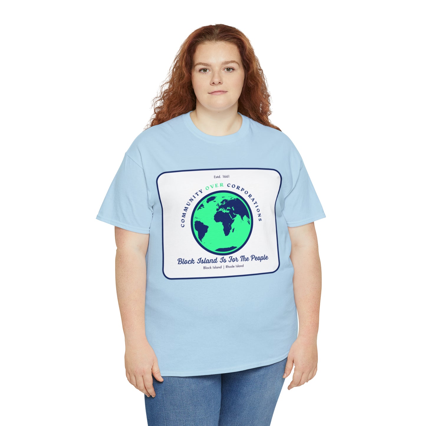 Community Over Corporations Tee