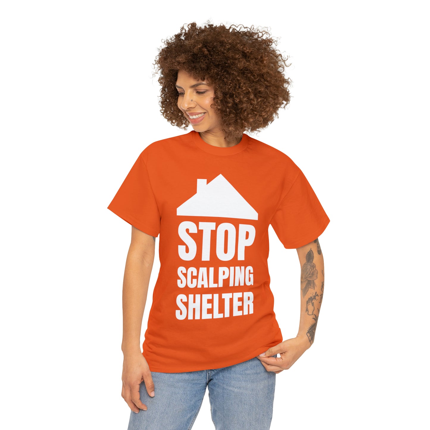 Stop Scalping Shelter Tee