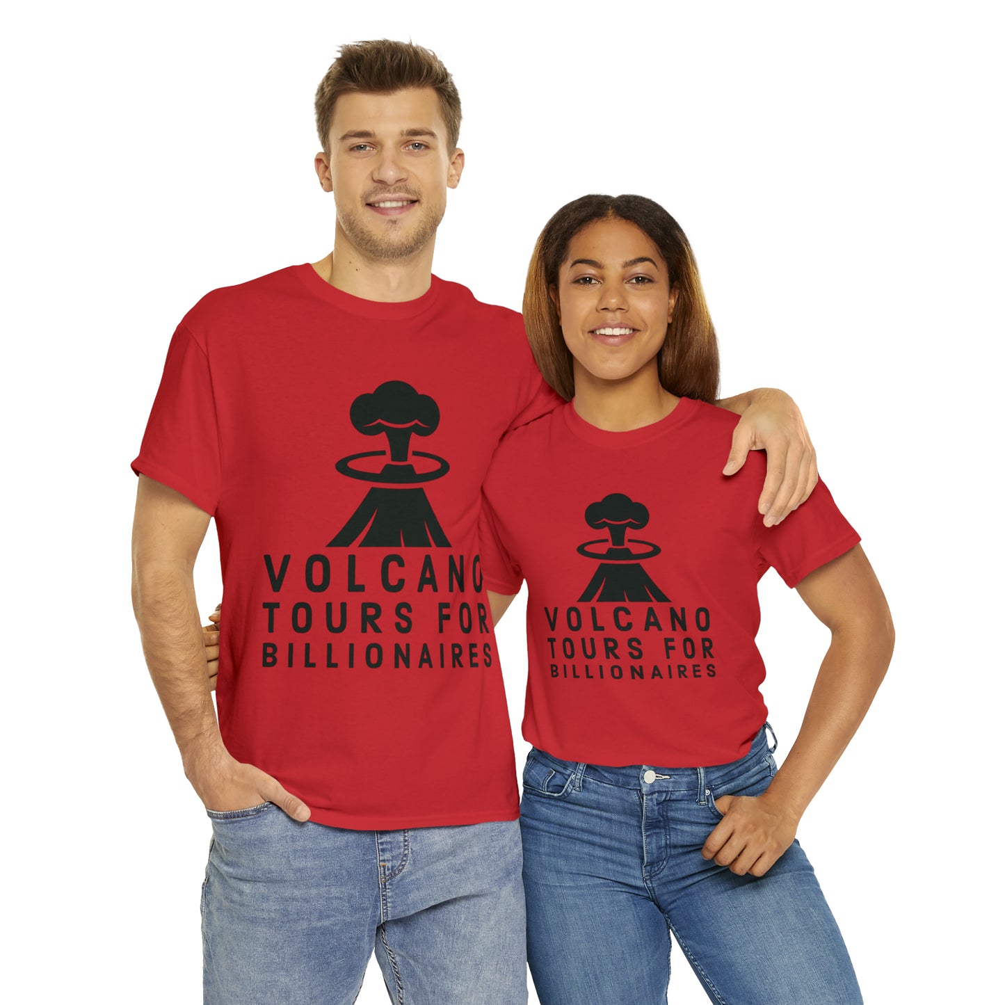 Volcano Tours For Billionaires Tee