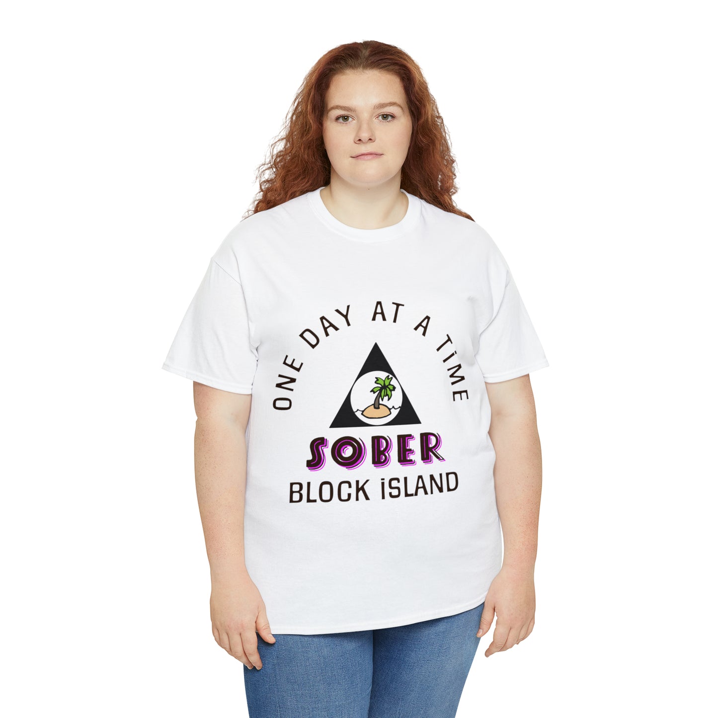 Sober Block Island Tee