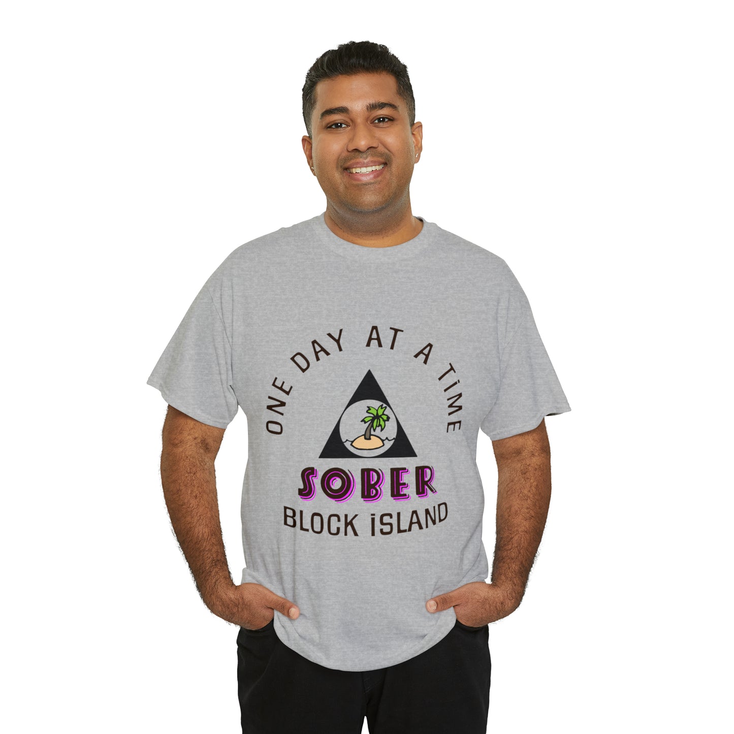 Sober Block Island Tee