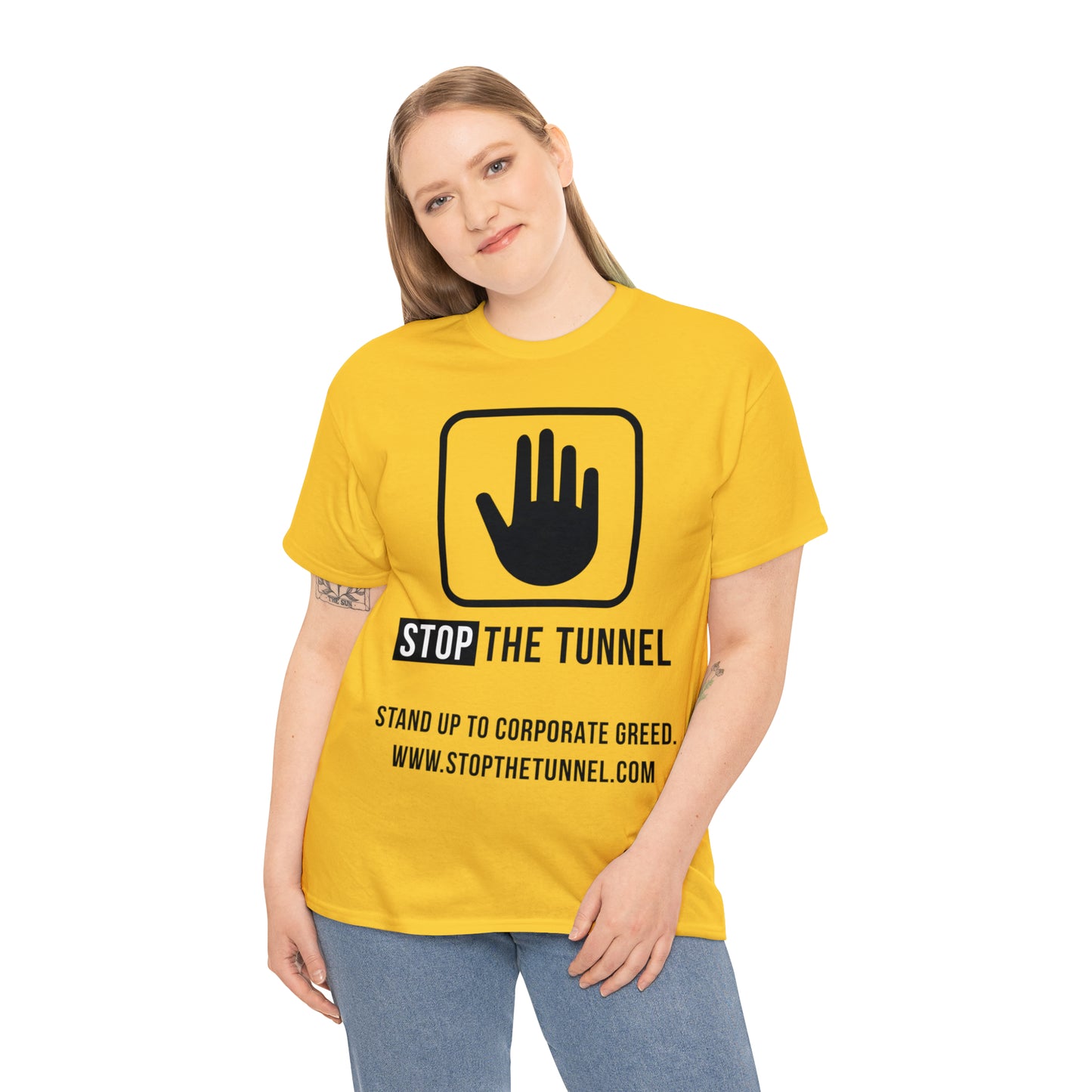 Stop The Tunnel Tee