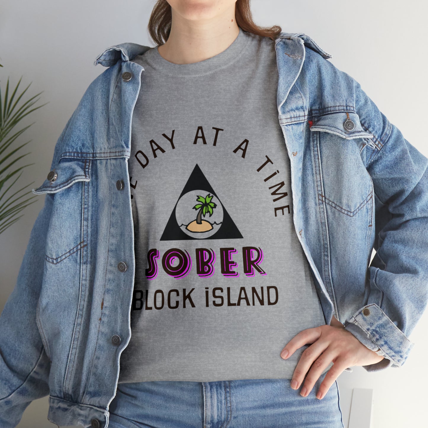 Sober Block Island Tee