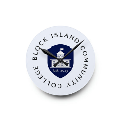 Block Island Community College Wall Clock