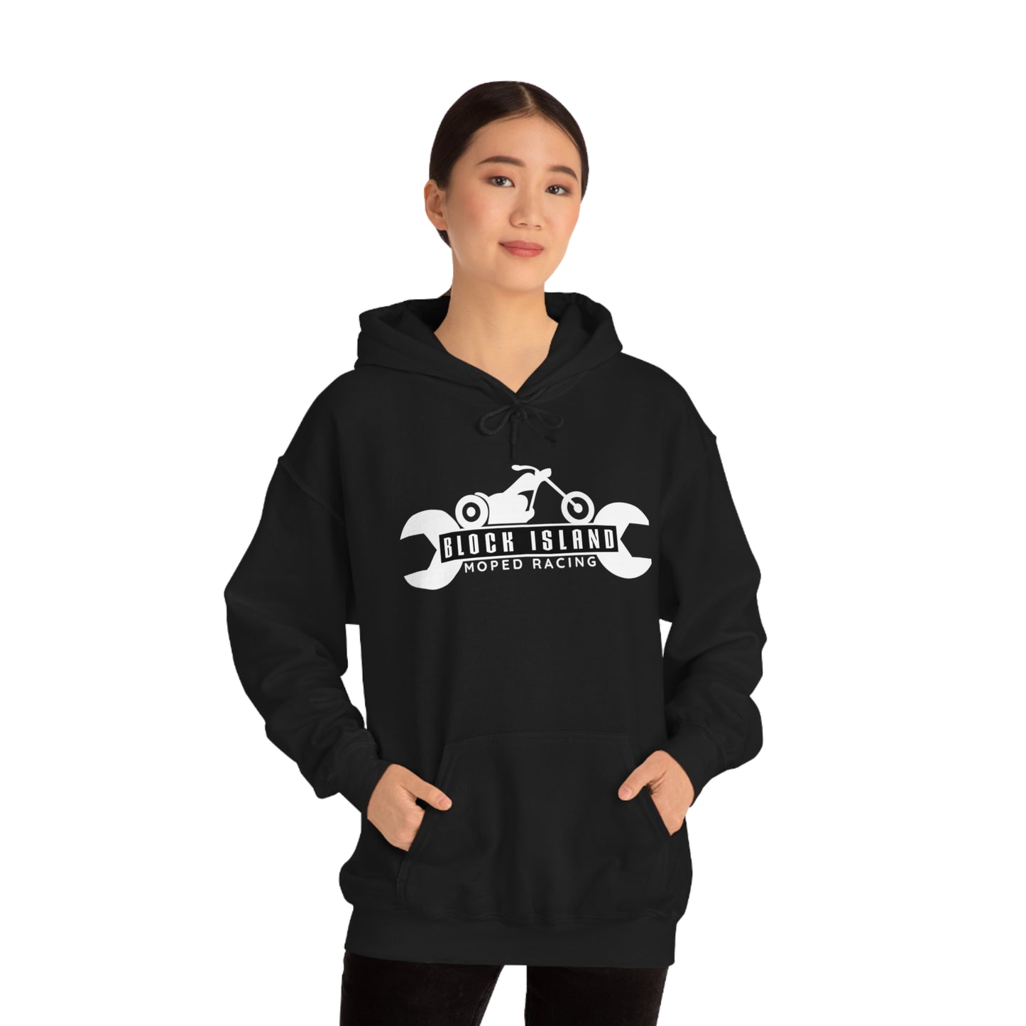 Block Island Moped Racing Hoodie