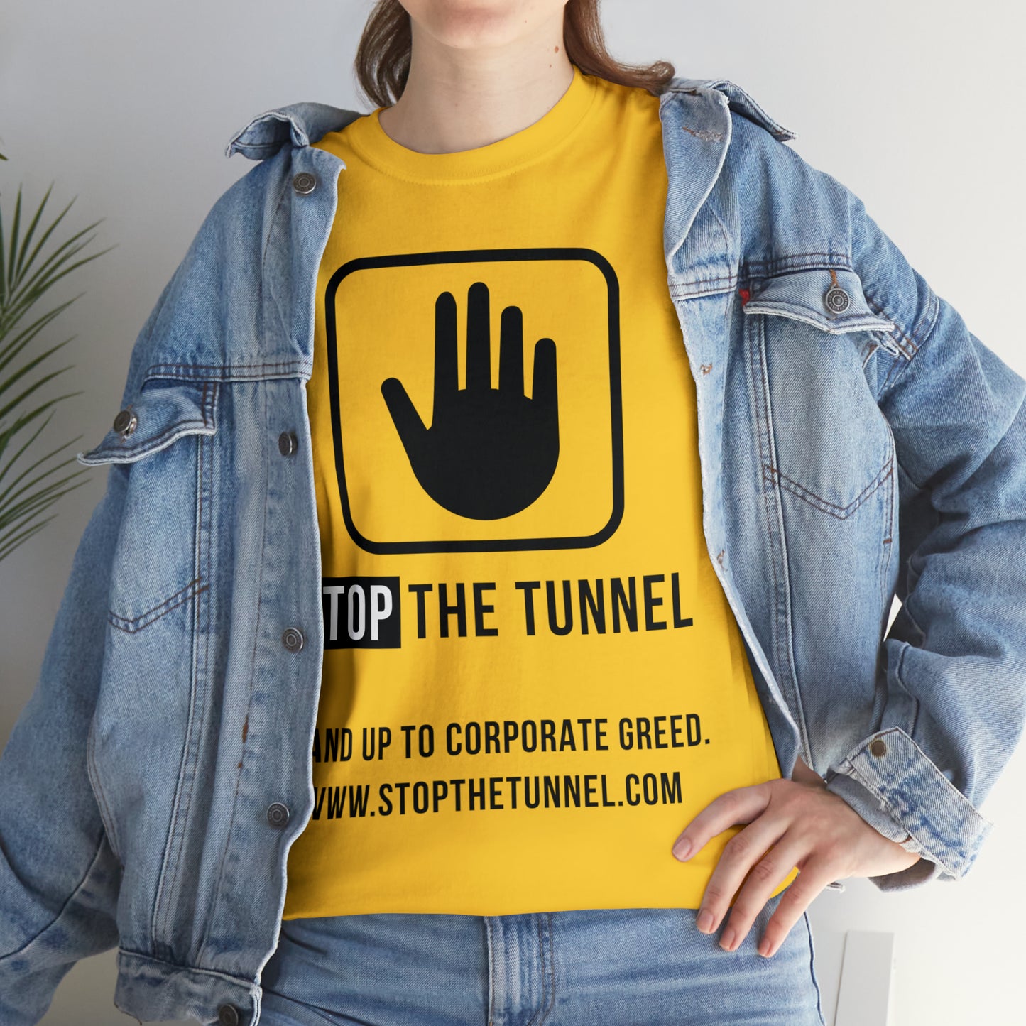 Stop The Tunnel Tee