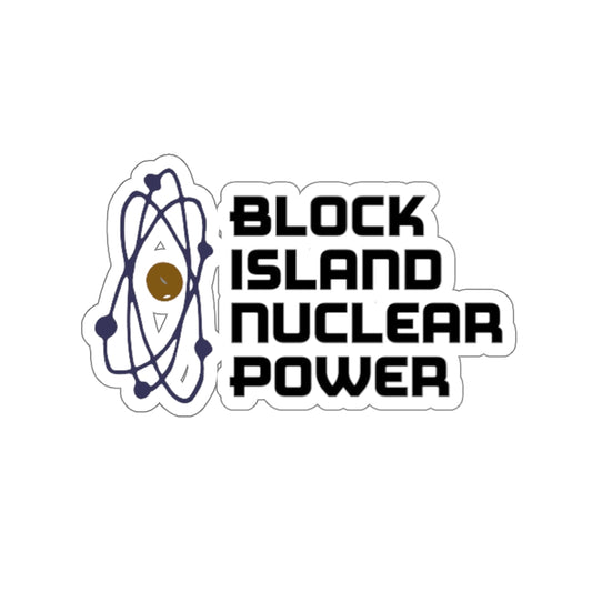 Block Island Nuclear Power Sticker