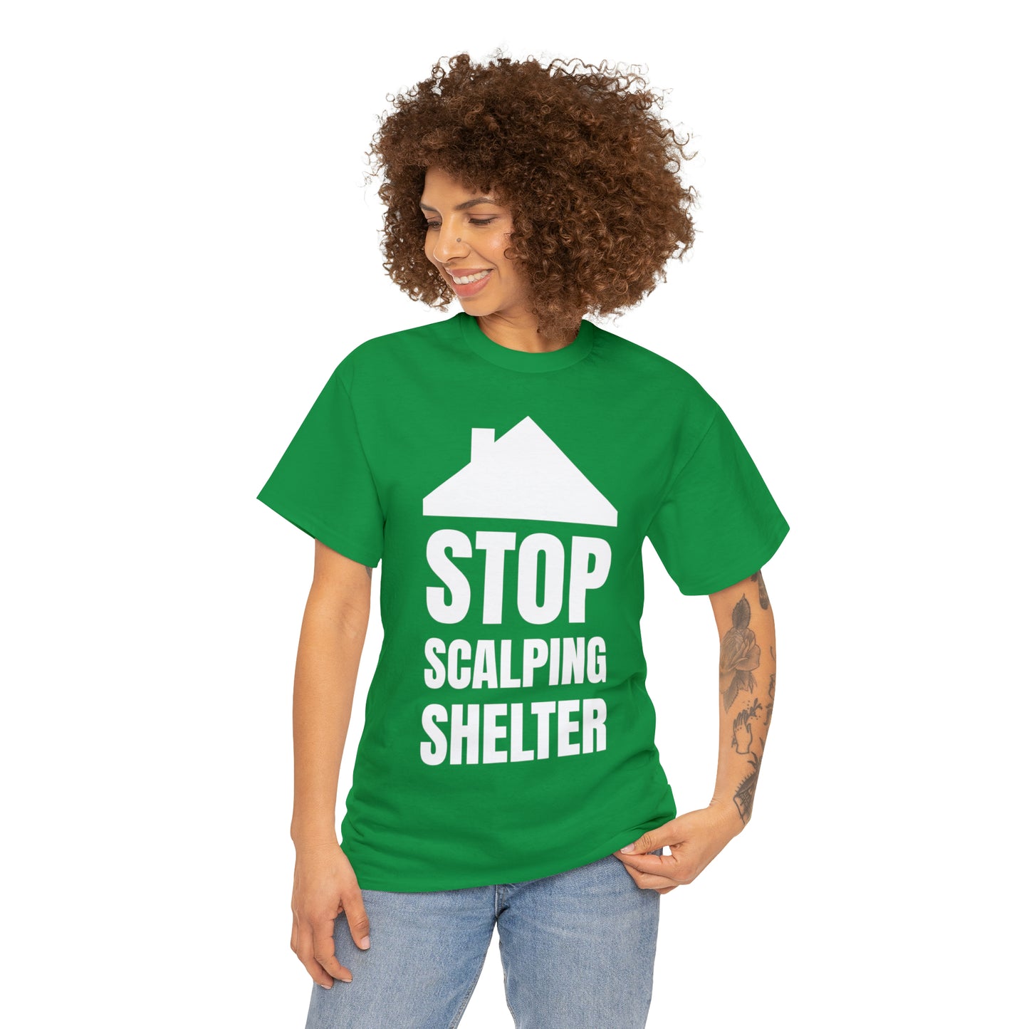 Stop Scalping Shelter Tee