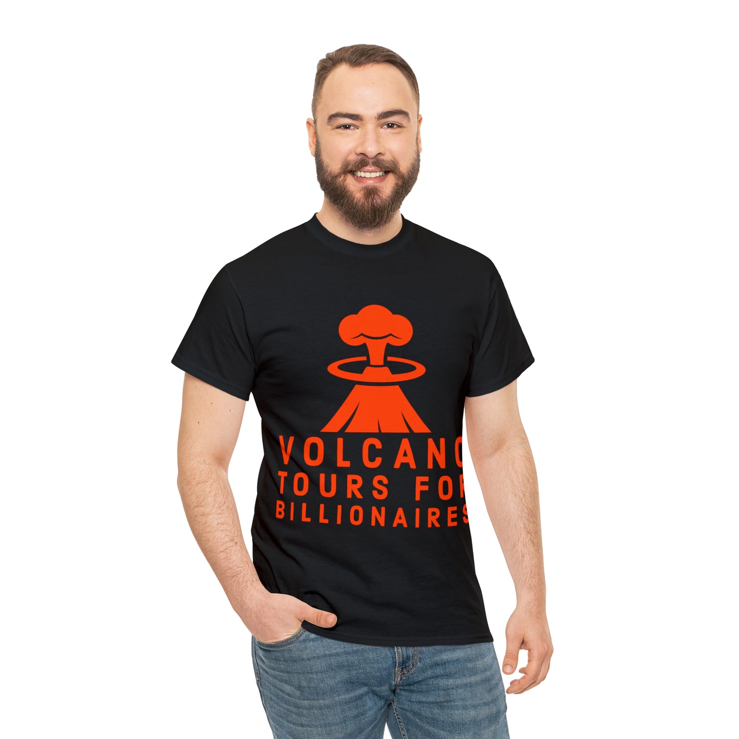 Volcano Tours For Billionaires Tee